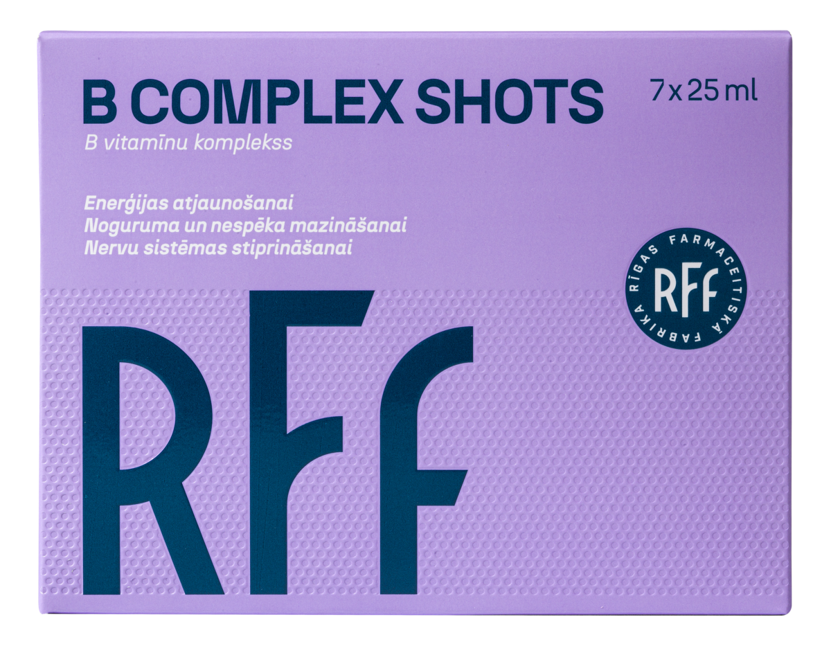 B COMPLEX SHOTS 7 x 25 ml