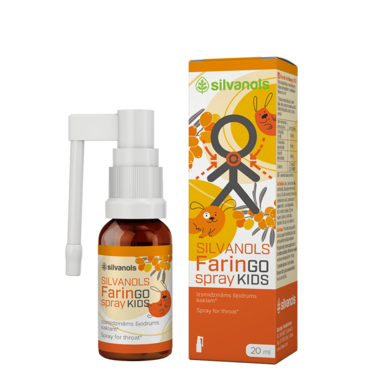 silvanols faringospray kids greenlogo