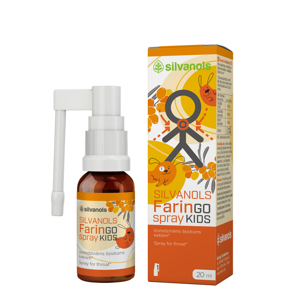 silvanols faringospray kids greenlogo